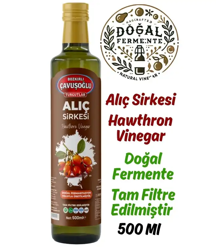 Alıç Sirkesi Doğal Fermantasyon 500 ml