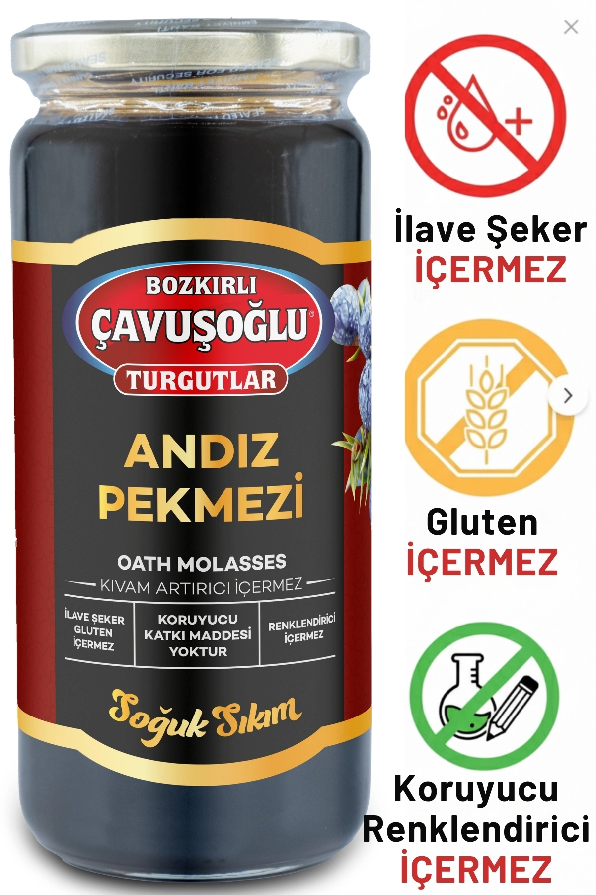 Soğuk Sıkım Andız Pekmezi 620g