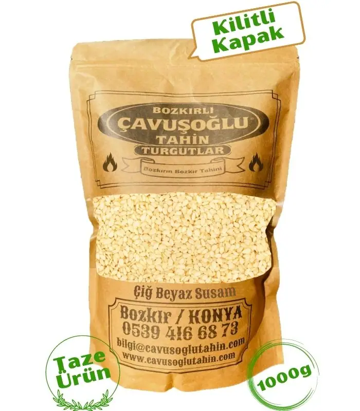 Kavrulmamış%20Çiğ%20Beyaz%20Susam%201%20Kg