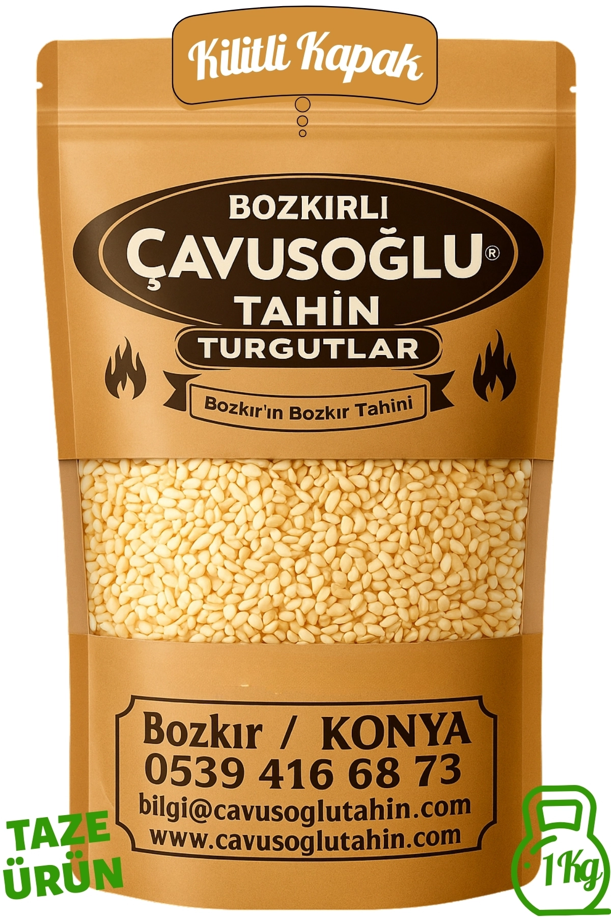 Kavrulmamış Çiğ Beyaz Susam 1 Kg