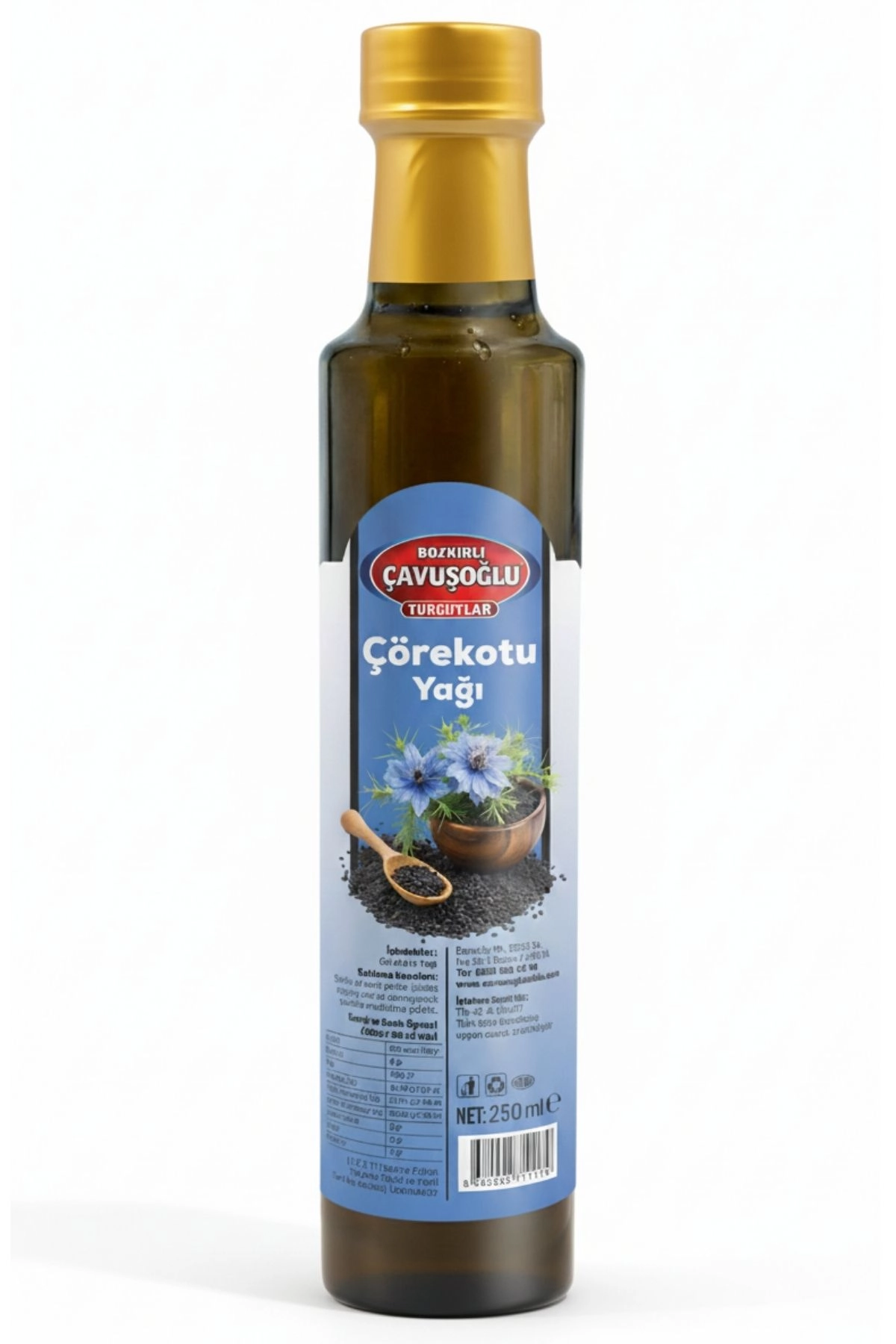 Çavuşoğlu Soğuk Pres Çörek Otu Yağı 250ml