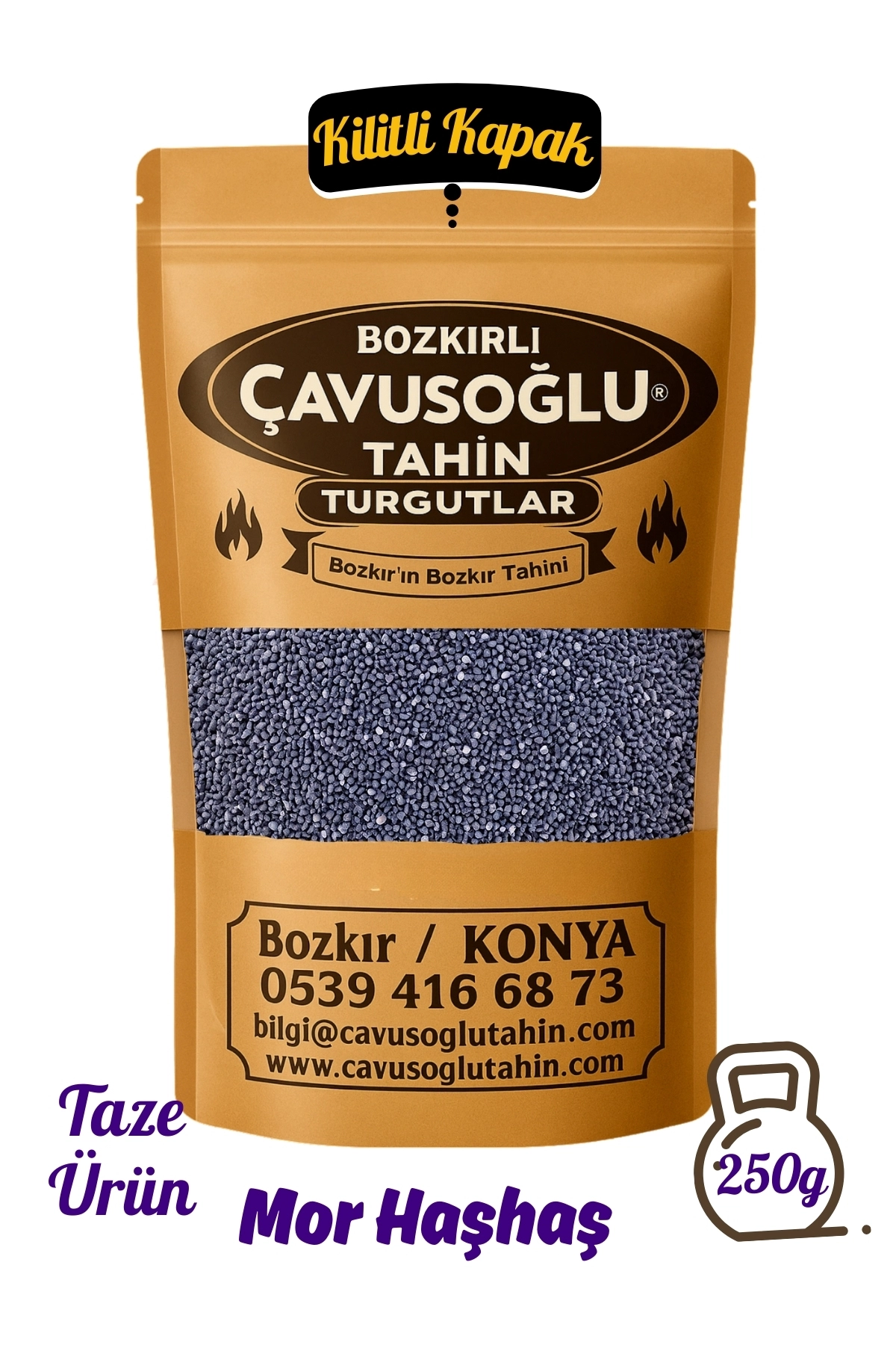 Mavi Mor Haşhaş 250g