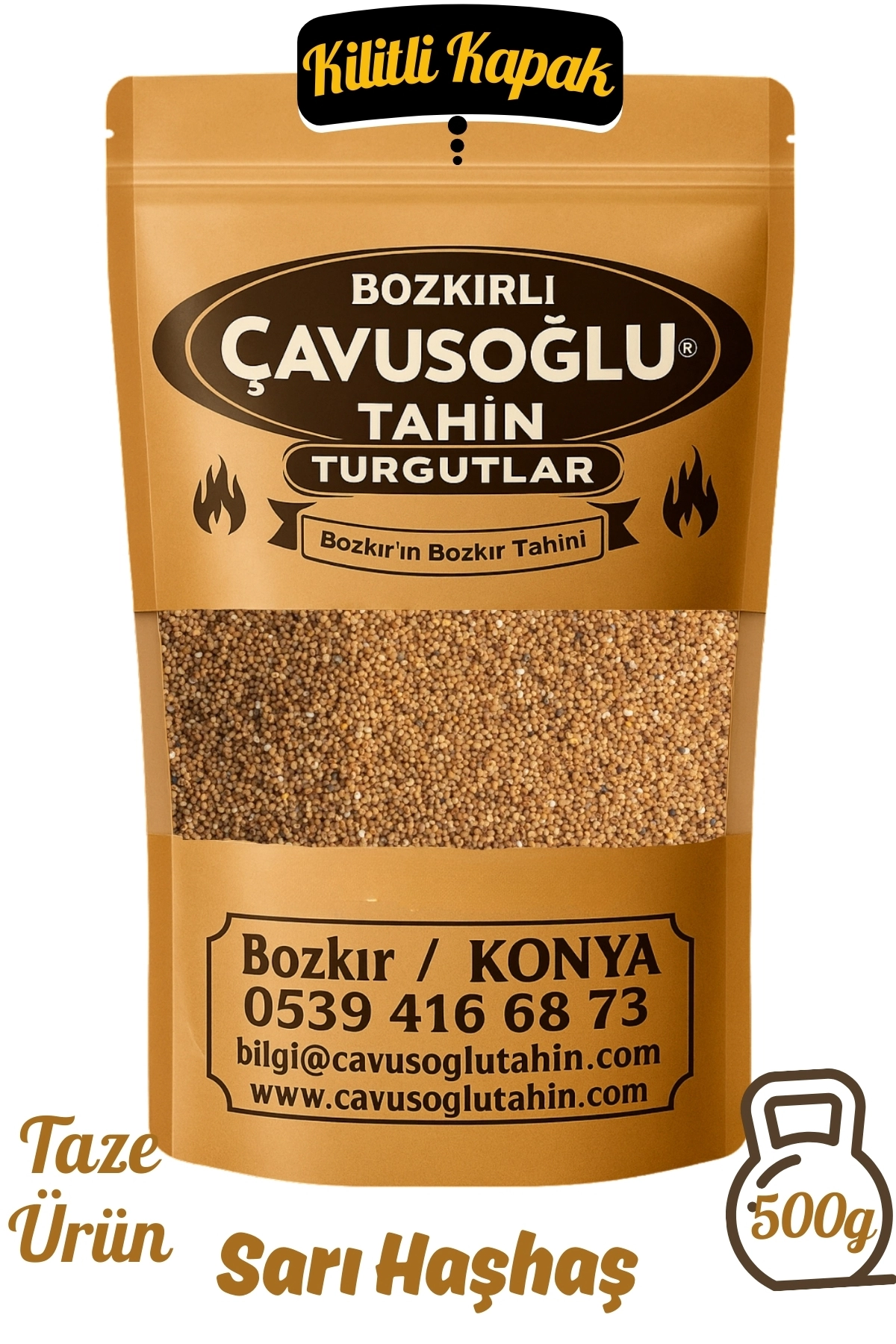 Afyon Sarı Haşhaş 500g