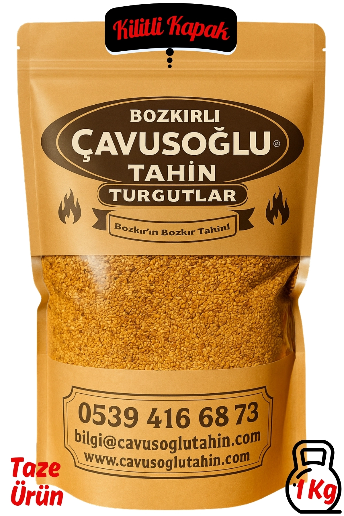 Odun Ateşinde Kavrulmuş Simitlik Susam 1 Kg