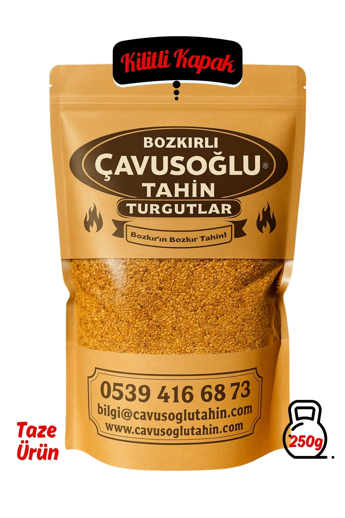 Odun Ateşinde Kavrulmuş Simitlik Susam 250g
