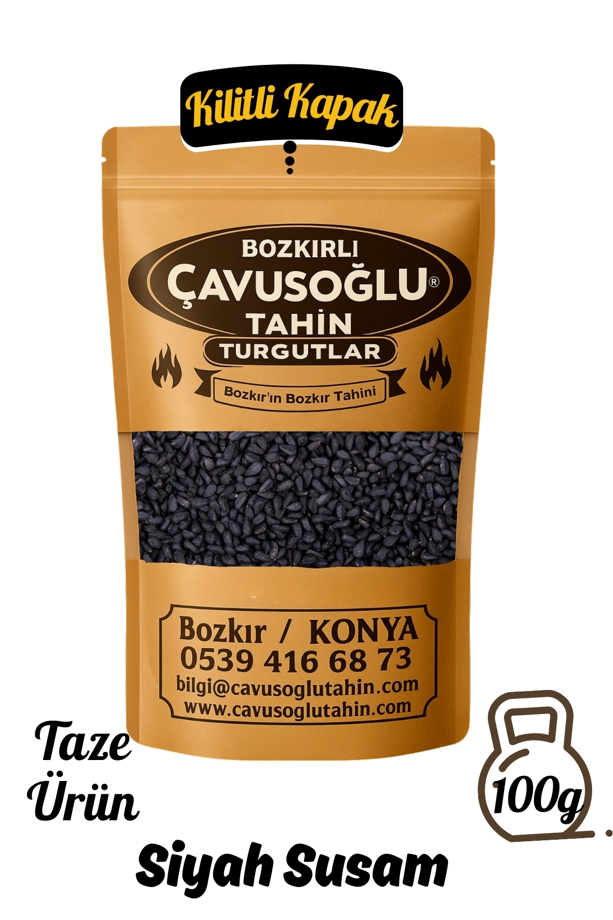 Doğal Siyah Susam 100g