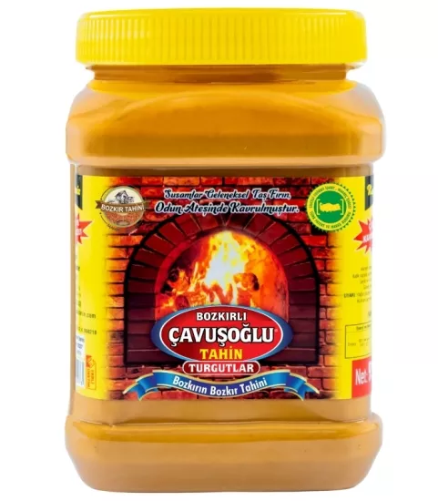 Odun Ateşinde Karafırında Çifte Kavrulmuş Kepeksiz Bozkır Tahini 930g