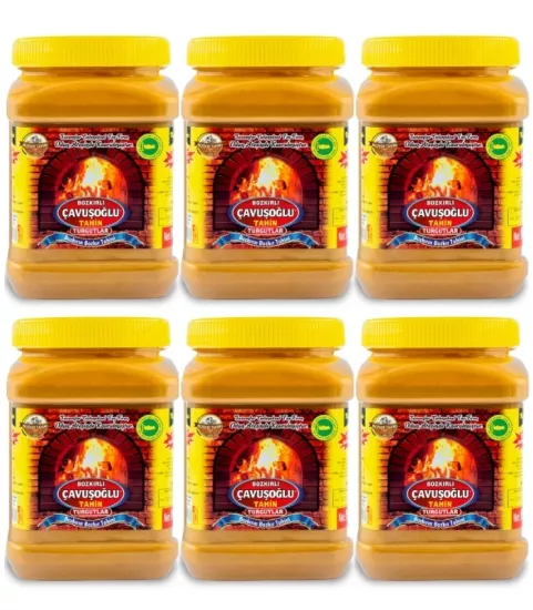 Odun Ateşinde Karafırında Çifte Kavrulmuş Kepeksiz Bozkır Tahini 930g