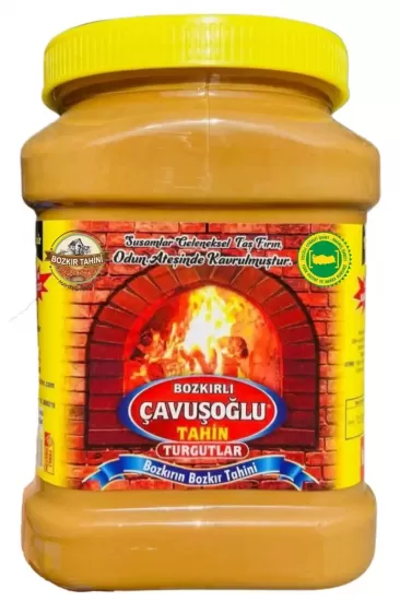 Odun Ateşinde Karafırında Çifte Kavrulmuş Kepeksiz Bozkır Tahini 930g