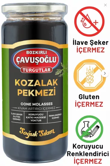 Soğuk Sıkım Kozalak Pekmezi 620g