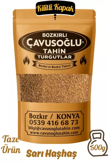 Afyon Sarı Haşhaş 500g