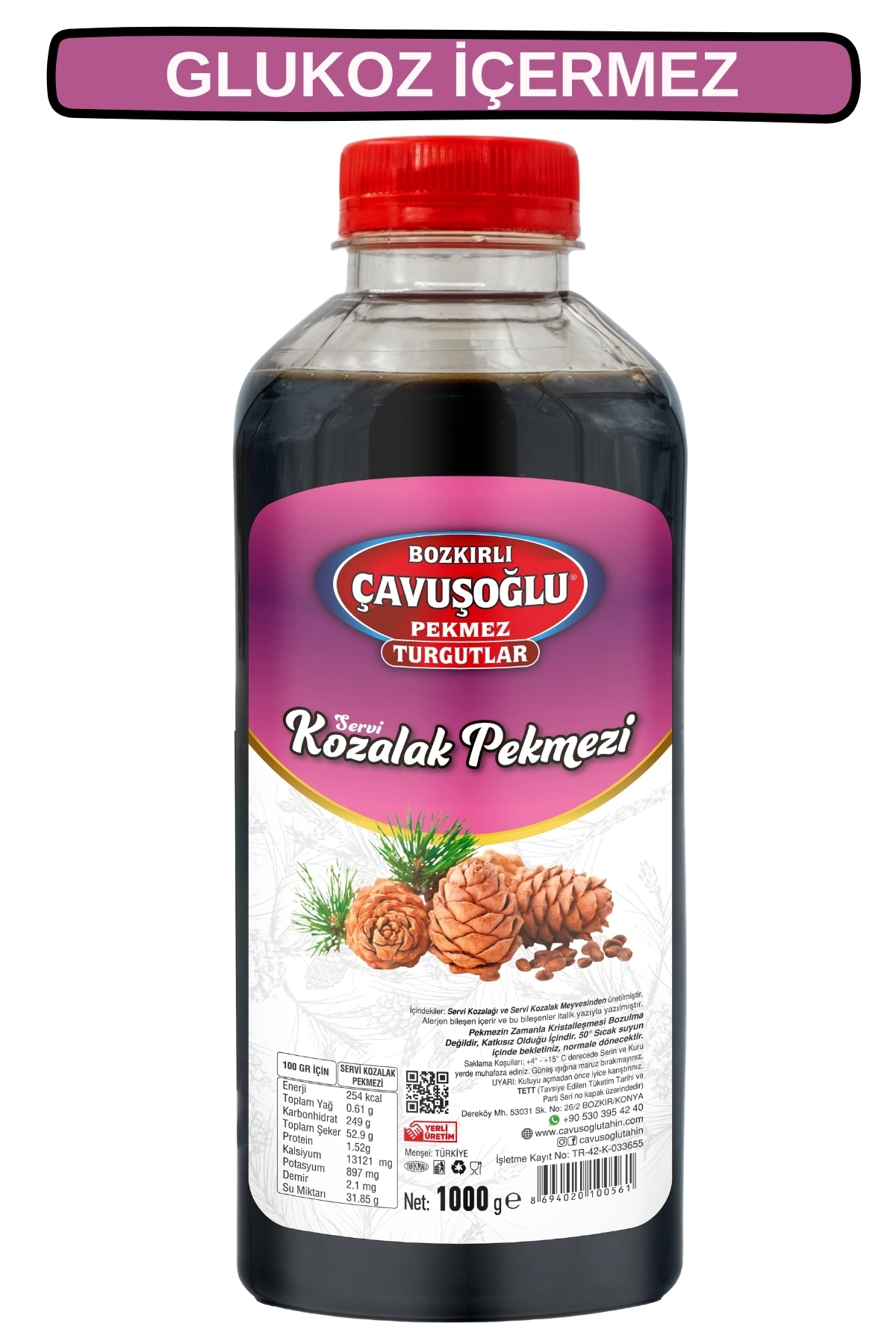 Çavuşoğlu Kozalak Pekmezi 1000g
